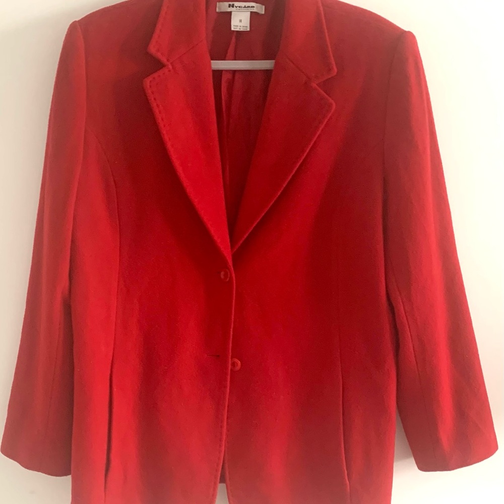 Nygaard wool/cashmere blend blazer- Sz 14